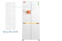 Tủ lạnh Toshiba Inverter 535 lít Japandi Multi Door GR-RF695WI-PGV(67)