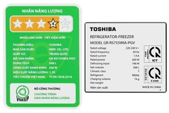 Tủ lạnh Toshiba Inverter 568 lít Side By Side GR-RS755WIA-PGV(22)-XK
