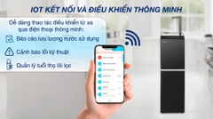 Máy lọc nước RO nóng nguội lạnh Toshiba TWP-W2396SVN(M) 10 lõi – Công nghệ RO 75 GPD Mỹ, đèn UV diệt khuẩn, tạo nước kiềm