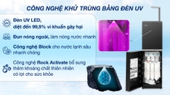 Máy lọc nước RO nóng nguội lạnh Toshiba TWP-W2396SVN(M) 10 lõi – Công nghệ RO 75 GPD Mỹ, đèn UV diệt khuẩn, tạo nước kiềm