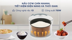 Nồi cơm nắp gài Sunhouse 1.8 lít SHD8602