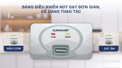 Nồi cơm nắp gài Sunhouse 1.8 lít SHD8602