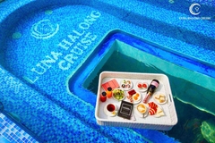 Review thực đơn du thuyền Luna Hạ Long có gì hấp dẫn?