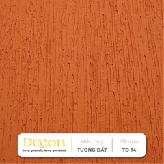 Sơn hiệu ứng Tường đất[1,5kg] Định mức 0,6-0,8m2|HIỆU ỨNG DE'GON