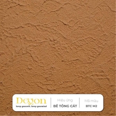 Sơn hiệu ứng bê tông cát[1,5kg] Định mức 0,5-1m2|HIỆU ỨNG DE'GON