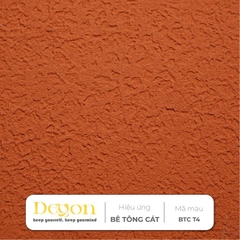 Combo 5m2 -  Sơn hiệu ứng Bê Tông Cát [Định mức 5m2]|HIỆU ỨNG DE'GON