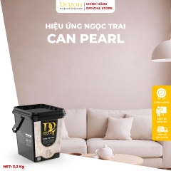 Sơn hiệu ứng Ngọc trai[3,2kg] Định mức 8-10m2|HIỆU ỨNG DE'GON