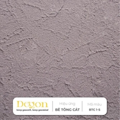 Sơn hiệu ứng bê tông cát[1,5kg] Định mức 0,5-1m2|HIỆU ỨNG DE'GON