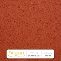 Sơn hiệu ứng bê tông cát[4,5kg] Định mức 2-3m2|HIỆU ỨNG DE'GON