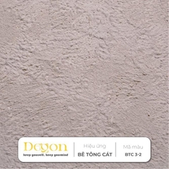 Sơn hiệu ứng bê tông cát[1,5kg] Định mức 0,5-1m2|HIỆU ỨNG DE'GON