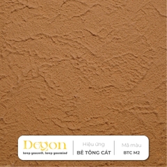 Sơn hiệu ứng bê tông cát[24kg]| Định mức 10-12m2| HIỆU ỨNG DE'GON