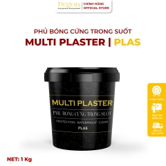 Phủ bóng cứng trong suốt, dùng cho sơn đá, sơn Marble 1KG [PLAS]|Định mức 10m2 |HIỆU ỨNG DE'GON