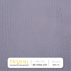 Sơn hiệu ứng bê tông cát[24kg]| Định mức 10-12m2| HIỆU ỨNG DE'GON