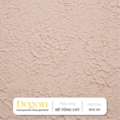 Sơn hiệu ứng bê tông cát[24kg]| Định mức 10-12m2| HIỆU ỨNG DE'GON