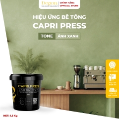 Sản phẩm: Sơn hiệu ứng bê tông tone Xanh  [1,5kg]|Định mức 2-3m2| HIỆU ỨNG DE'GON