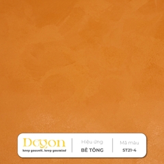 Sơn hiệu ứng bê tông tone Nâu[1,5kg]| -  Định mức 2-3m2 | HIỆU ỨNG DE'GON