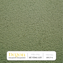 Sơn hiệu ứng bê tông cát/sơn cát[1,5kg]| Định mức: 1m2|HIỆU ỨNG DE'GON