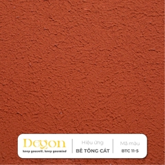 Sơn hiệu ứng bê tông cát/sơn cát[1,5kg]| Định mức: 1m2|HIỆU ỨNG DE'GON