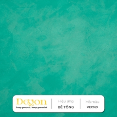 Sản phẩm: Sơn hiệu ứng bê tông tone Xanh  [1,5kg]|Định mức 2-3m2| HIỆU ỨNG DE'GON