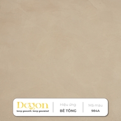 Combo 10m2 sơn hiệu ứng bê tông vân gạt 1 màu[Định mức 10m2]|HIỆU ỨNG DE'GON