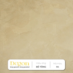 Combo 5m2 sơn hiệu ứng bê tông vân gạt 1 màu |Định mức 5m2]|HIỆU ỨNG DE'GON