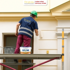 Sơn lót kháng kiềm ngoại thất cao cấp 5KG[oz105]| Định mức 30-40m2/lớp |HIỆU ỨNG DE'GON