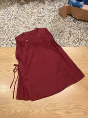 STILLNESS TOP burgundy
