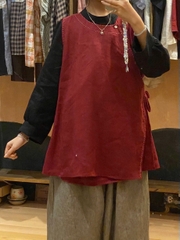 STILLNESS TOP burgundy