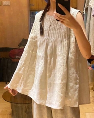 Áo sát nách form chữ A