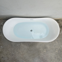 Bồn Tắm Acrylic Hình Thỏi Vàng (Viền Mỏng) - NMT0017