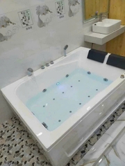Bồn Tắm Đôi Chữ Nhật 1.7m KT-17