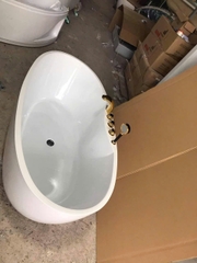 Bồn Tắm Oval Gắn Sen Vòi VKT-17