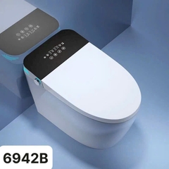Bệt thông minh nhập khẩu trắng nắp đen MT-DTNK08 cao cấp