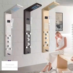 Sen cây inox 304 thuyền massage led vàng cao cấp MT-STN1V