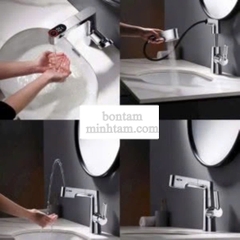 Vòi rửa mặt dây rút MT-VDR1 hiển thị nhiệt độ