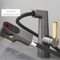 Vòi rửa mặt dây rút MT-VDR1 hiển thị nhiệt độ