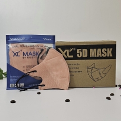 100 Chiếc khẩu trang 5D kháng khuẩn XL MASK, khẩu trang dùng 1 lần bảo vệ sức khỏe.