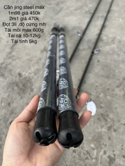 Cần cấm gốc jing steel max