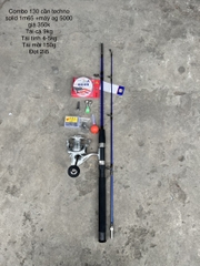 Combo 130 techno solid 1m65 +máy ag 5