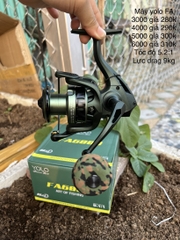 Máy câu cá Yolo FA mẫu mới 2024 tay quay núm độ rằn ri cực đẹp dành cho anh em câu sông bè