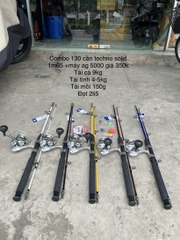 Combo 130 techno solid 1m65 +máy ag 5