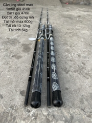 Cần cấm gốc jing steel max