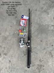 Combo 130 techno solid 1m65 +máy ag 5