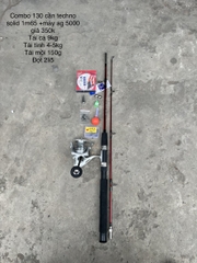 Combo 130 techno solid 1m65 +máy ag 5