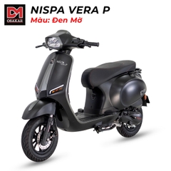 NISPA VERA P màu đen mờ