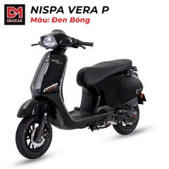 NISPA VERA P màu đen bóng