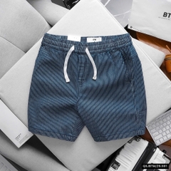 QUẦN SHORT DENIM BLUE STRIPED