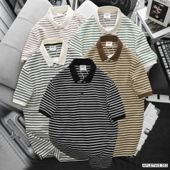 ÁO POLO HORIZONTAL STRIPES