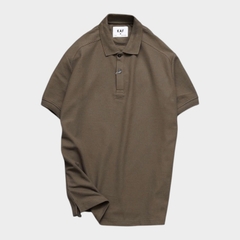 Áo Polo Basic Brown Form Fitted