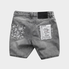 Quần Short Jean Pocket Pattern